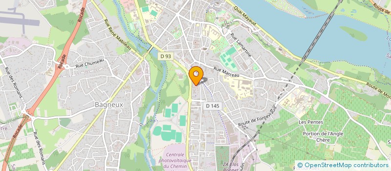 localisation de l'entreprise MONSIEUR IBRAHIM KHALIL TAHER  SAUMUR