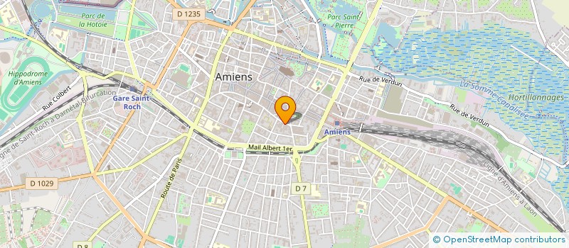 localisation de l'entreprise MONSIEUR IBRAHIM KHENISSI  AMIENS