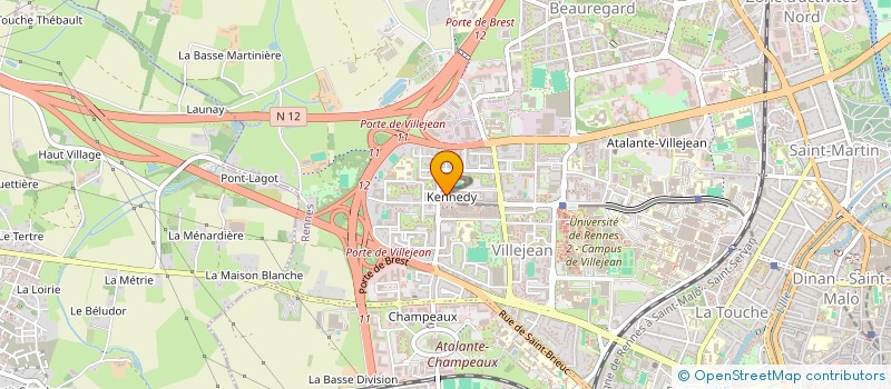 localisation de l'entreprise MONSIEUR IBRAHIM KHITER  RENNES