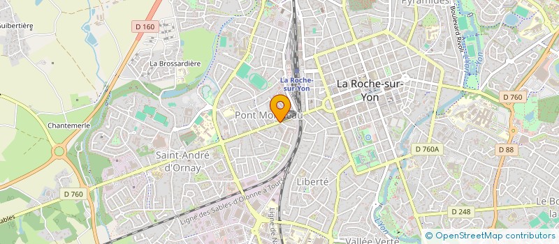 localisation de l'entreprise MONSIEUR IBRAHIM KINDO à LA ROCHE-SUR-YON