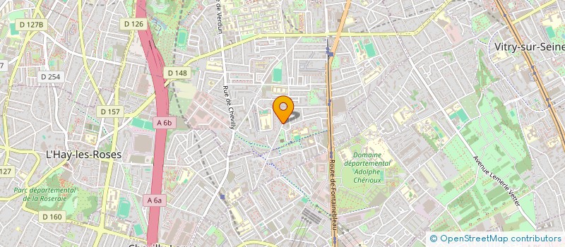 localisation de l'entreprise MONSIEUR IBRAHIM KLOUCHE DJEDID à VILLEJUIF