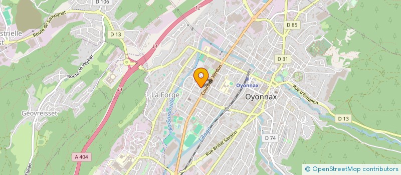 localisation de l'entreprise MONSIEUR IBRAHIM KOC à OYONNAX
