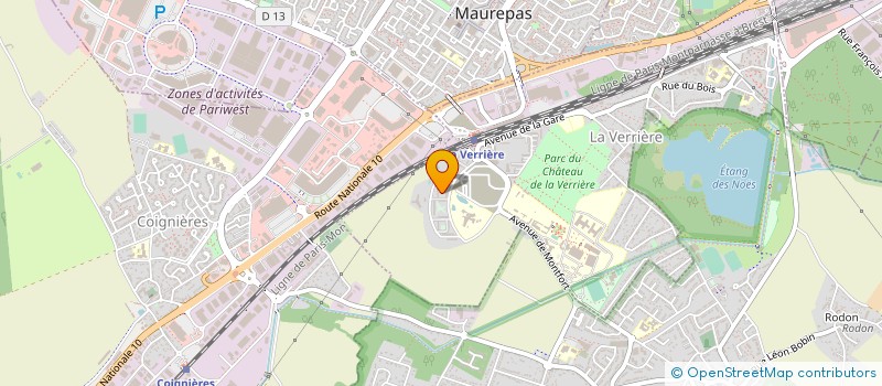 localisation de l'entreprise MONSIEUR IBRAHIM KODIA  LA VERRIERE