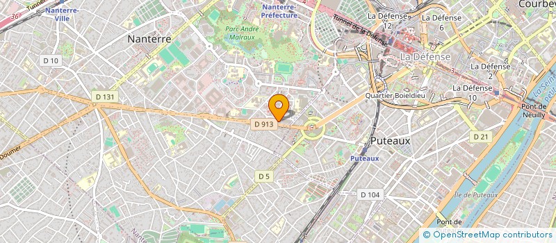 localisation de l'entreprise MONSIEUR IBRAHIM KOITA  NANTERRE