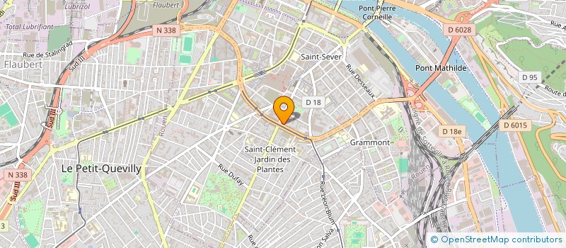 localisation de l'entreprise MONSIEUR IBRAHIM KONATE  ROUEN