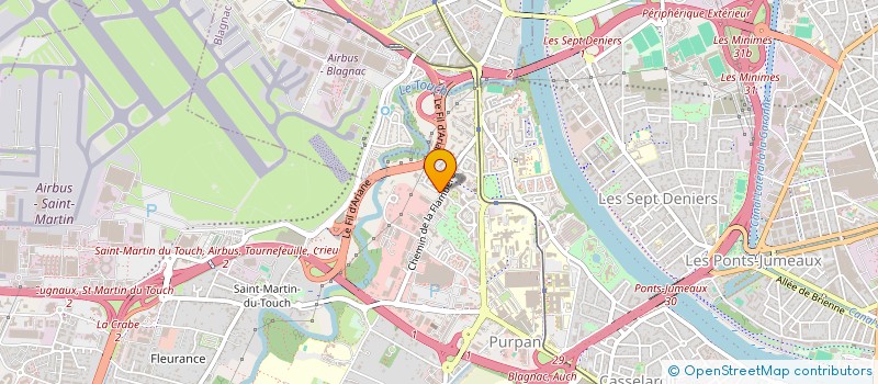 localisation de l'entreprise MONSIEUR IBRAHIM KONE à TOULOUSE