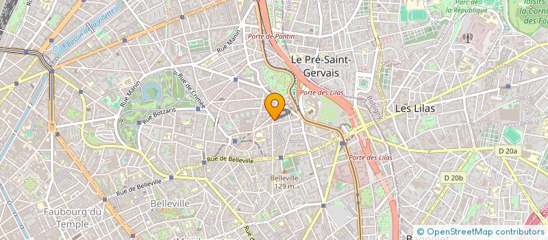 localisation de l'entreprise MONSIEUR IBRAHIM KONTA  PARIS