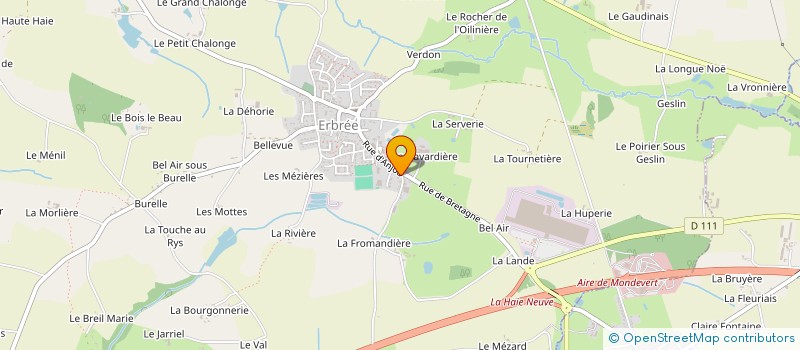 localisation de l'entreprise MONSIEUR IBRAHIM KORGHLOU  POCE-LES-BOIS