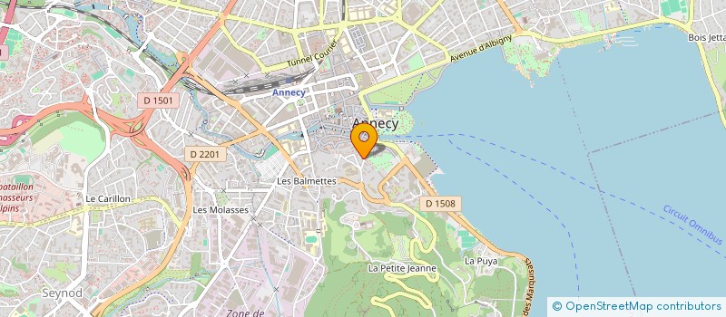 localisation de l'entreprise MONSIEUR IBRAHIM KOSUMOVIC à ANNECY