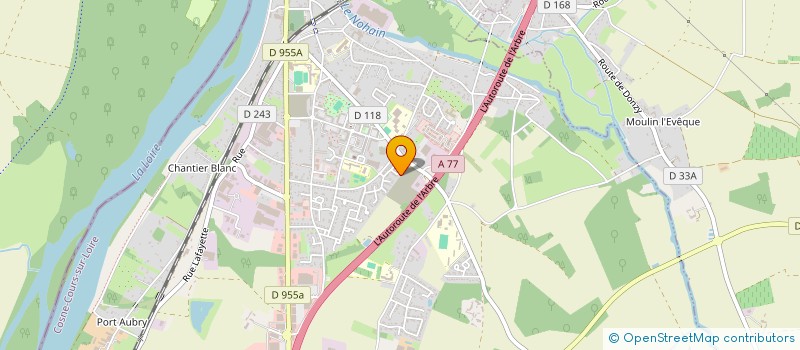 localisation de l'entreprise MONSIEUR IBRAHIM KUAS à COSNE-COURS-SUR-LOIRE