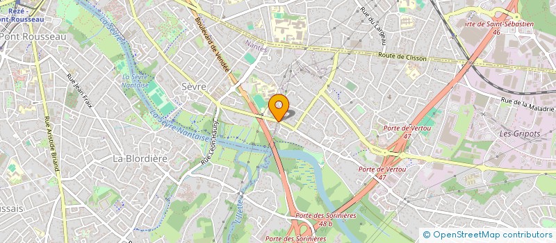 localisation de l'entreprise MONSIEUR IBRAHIM LABAT à NANTES