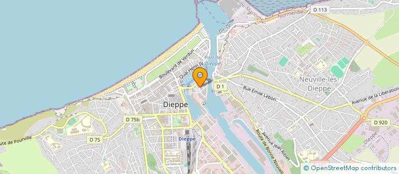 localisation de l'entreprise MONSIEUR IBRAHIM LERA à DIEPPE