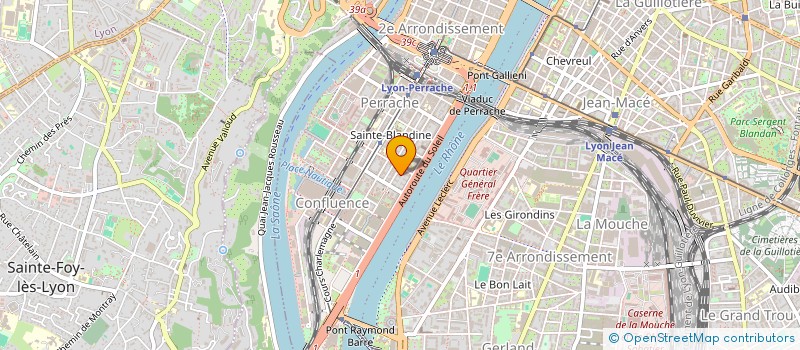 localisation de l'entreprise MONSIEUR IBRAHIM LOUCIF  LYON