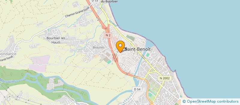 localisation de l'entreprise MONSIEUR IBRAHIM MADI à SAINT-BENOIT