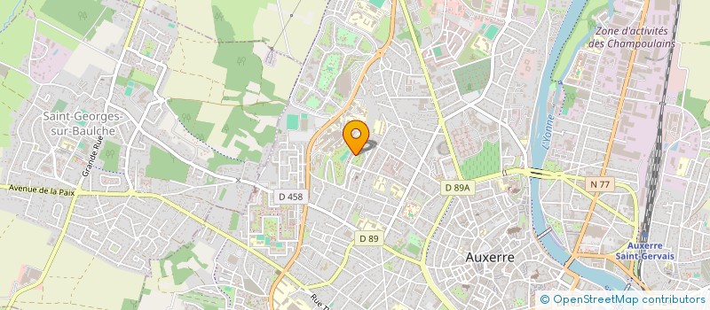 localisation de l'entreprise MONSIEUR IBRAHIM MARZOUK à AUXERRE