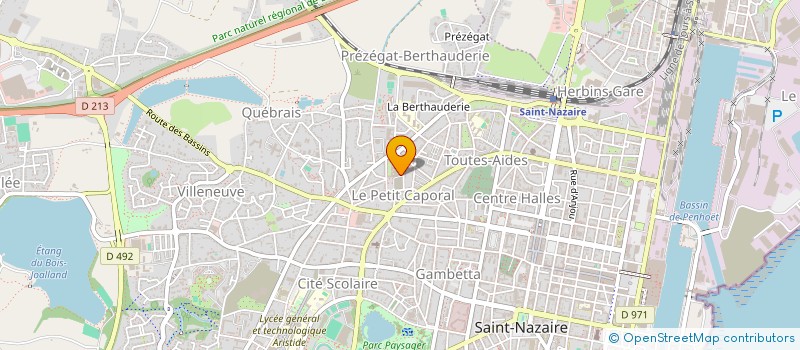 localisation de l'entreprise MONSIEUR IBRAHIM MBAINMOUN MFENJOU  SAINT-NAZAIRE