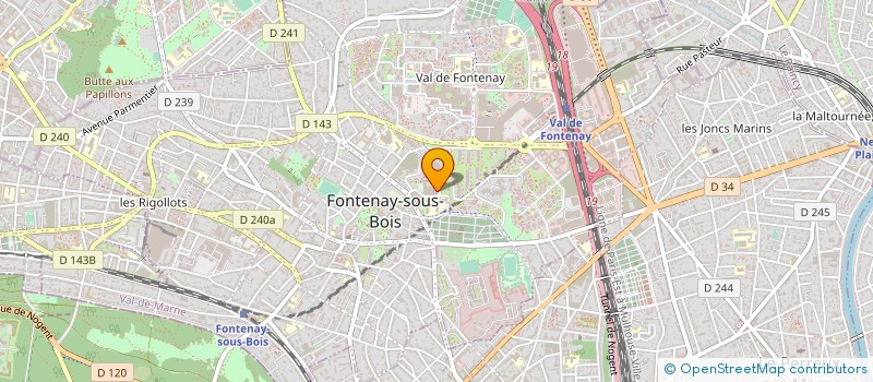 localisation de l'entreprise MONSIEUR IBRAHIM MEITE à FONTENAY-SOUS-BOIS