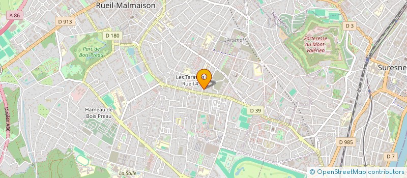localisation de l'entreprise MONSIEUR IBRAHIM MEITE à RUEIL-MALMAISON
