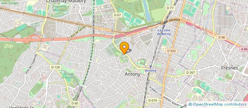 localisation de l'entreprise MONSIEUR IBRAHIM MENDIL à ANTONY