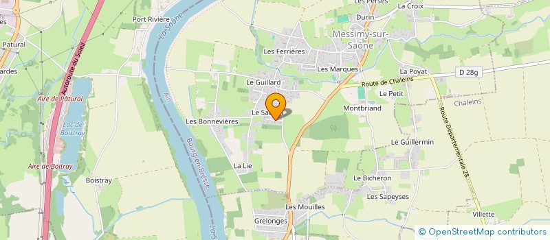 localisation de l'entreprise MONSIEUR IBRAHIM MERT à MESSIMY-SUR-SAONE