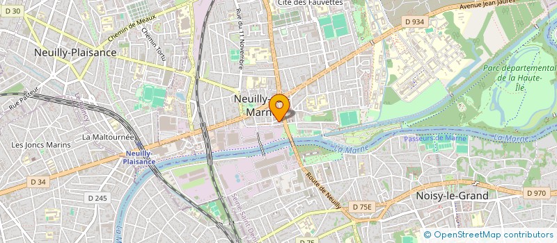 localisation de l'entreprise MONSIEUR IBRAHIM MOHAMED ABDALLA à NEUILLY-SUR-MARNE