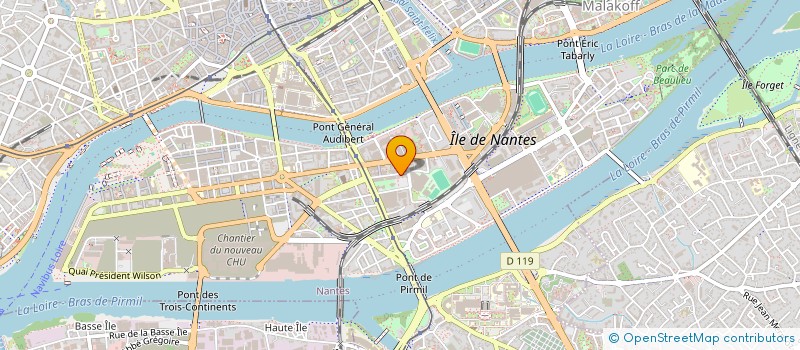 localisation de l'entreprise MONSIEUR IBRAHIM MOMAND à NANTES