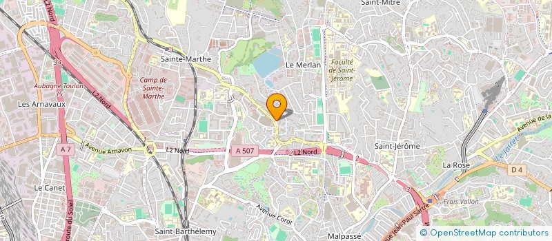 localisation de l'entreprise MONSIEUR IBRAHIM-MOUHAMADI DJAHA à MARSEILLE