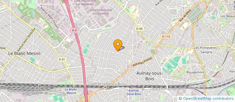 localisation de l'entreprise MONSIEUR IBRAHIM N'DIAYE à AULNAY-SOUS-BOIS
