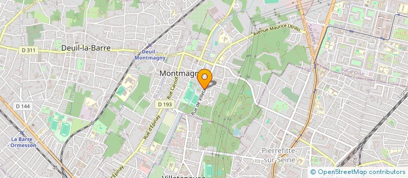 localisation de l'entreprise MONSIEUR IBRAHIM NASRI  MONTMAGNY