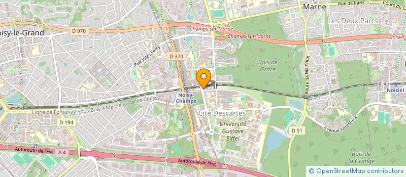 localisation de l'entreprise MONSIEUR IBRAHIM NASSAR  CHAMPS-SUR-MARNE