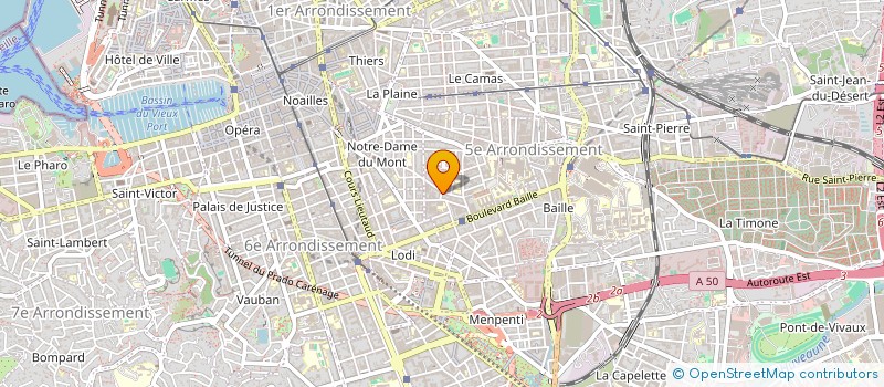 localisation de l'entreprise MONSIEUR IBRAHIM NASSRALLAH à MARSEILLE