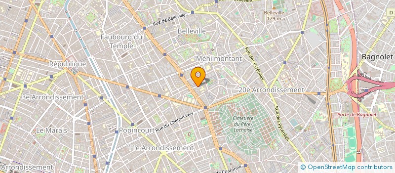 localisation de l'entreprise MONSIEUR IBRAHIM NATOUME  PARIS