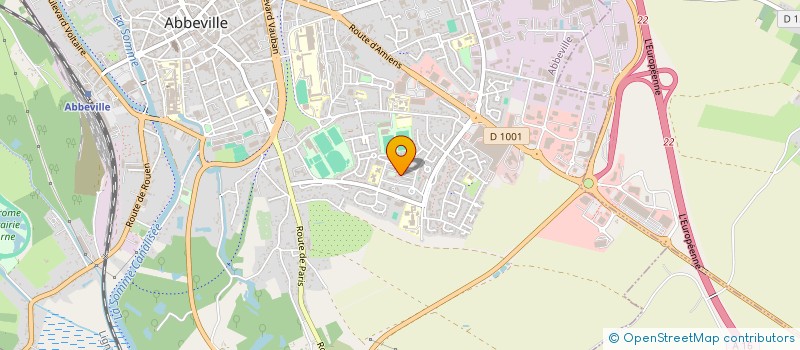 localisation de l'entreprise MONSIEUR IBRAHIM NEMRA  ABBEVILLE