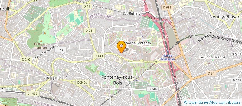 localisation de l'entreprise MONSIEUR IBRAHIM NIAKATE à FONTENAY-SOUS-BOIS