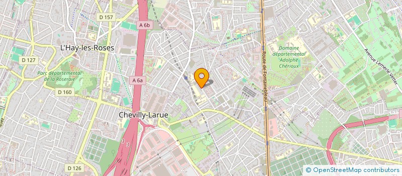 localisation de l'entreprise MONSIEUR IBRAHIM ONGENYI  CHEVILLY-LARUE