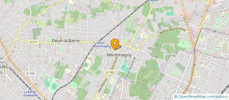 localisation de l'entreprise MONSIEUR IBRAHIM OUAMAR à MONTMAGNY