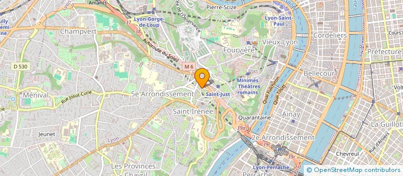 localisation de l'entreprise MONSIEUR IBRAHIM OUSMANOU  LYON