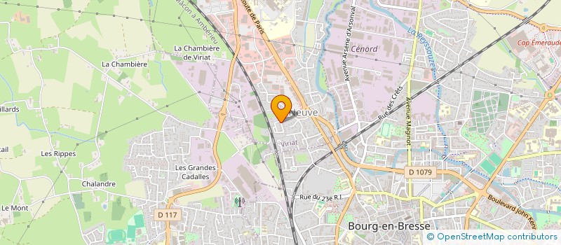 localisation de l'entreprise MONSIEUR IBRAHIM OZDEMIR à VIRIAT
