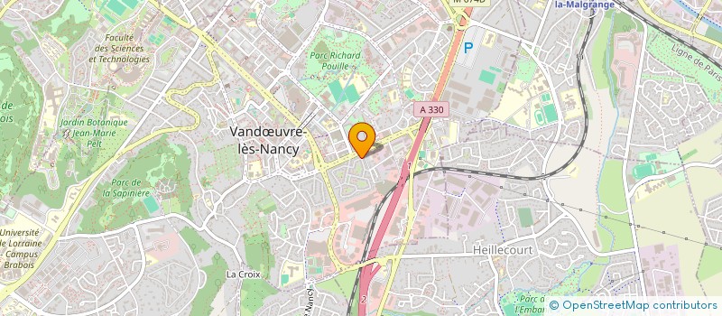 localisation de l'entreprise MONSIEUR IBRAHIM PALA à VANDUVRE-LES-NANCY