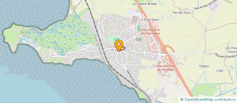 localisation de l'entreprise MONSIEUR IBRAHIM POLAT  ANGOULINS