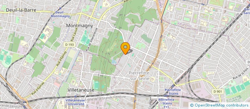 localisation de l'entreprise MONSIEUR IBRAHIM QUDDUS à PIERREFITTE-SUR-SEINE