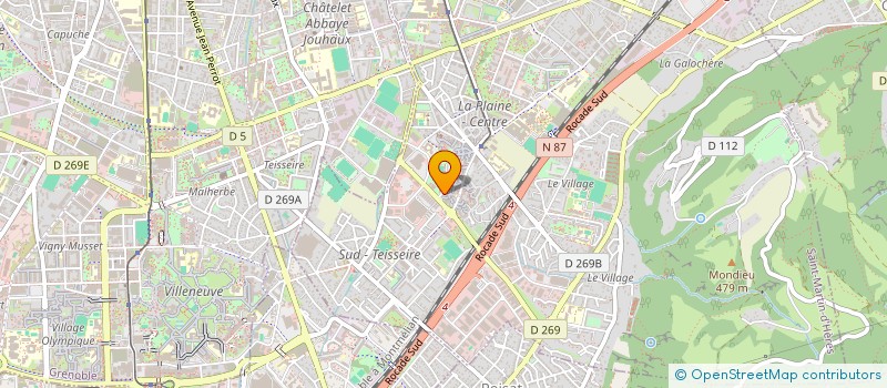 localisation de l'entreprise MONSIEUR IBRAHIM REFAA  ARGENTEUIL