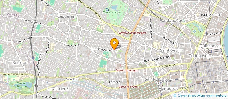 localisation de l'entreprise MONSIEUR IBRAHIM ROBIN  BORDEAUX