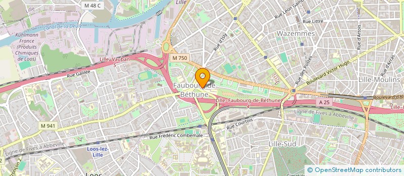 localisation de l'entreprise MONSIEUR IBRAHIM SACIRI à LILLE