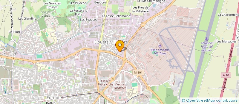 localisation de l'entreprise MONSIEUR IBRAHIM SADOUN  TOURS