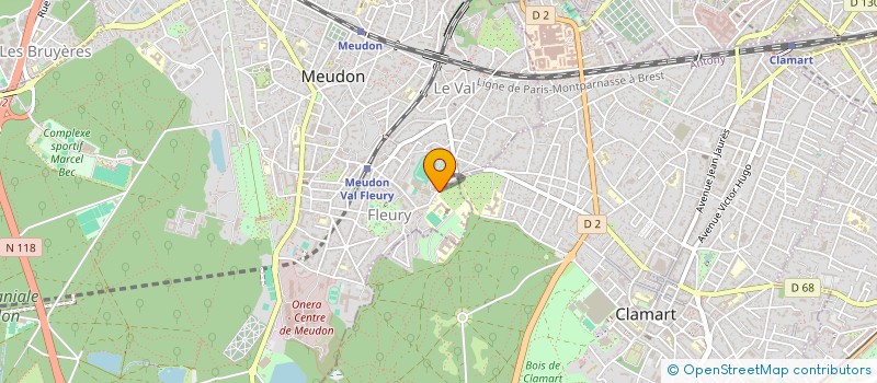 localisation de l'entreprise MONSIEUR IBRAHIM SAHAK  LA GARENNE-COLOMBES