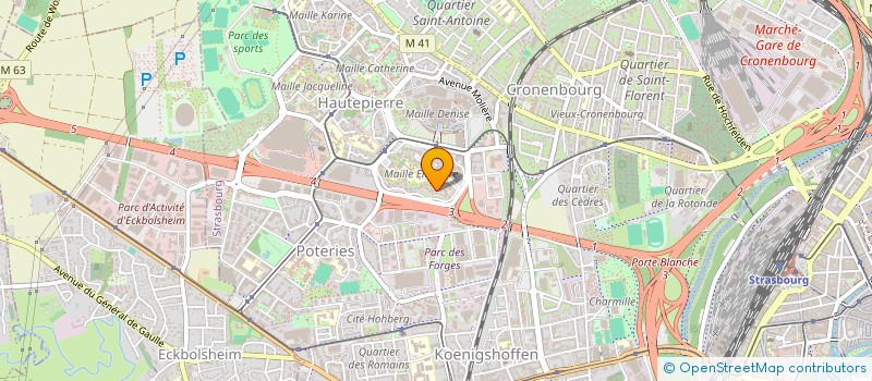 localisation de l'entreprise MONSIEUR IBRAHIM SAHIN  STRASBOURG