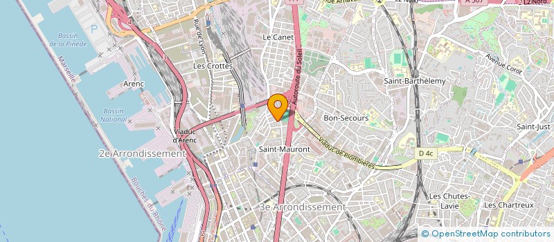 localisation de l'entreprise MONSIEUR IBRAHIM SAHRI à MARSEILLE