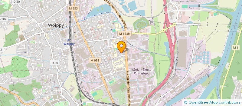 localisation de l'entreprise MONSIEUR IBRAHIM SAKI  METZ