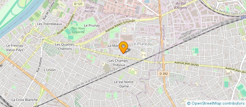 localisation de l'entreprise MONSIEUR IBRAHIM SALHI  SARTROUVILLE